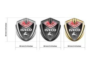 Iveco Metall Emblem Abzeichen Sportlicher Look Hochwertig